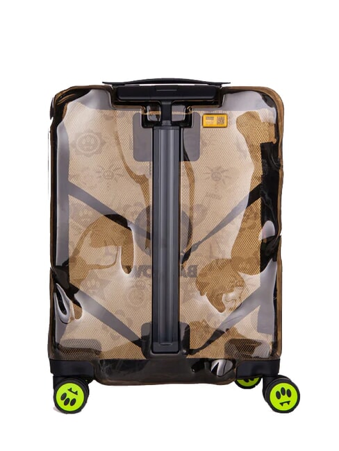 SHARE x BARROW Transparent hand luggage trolley clear black - Hand luggage