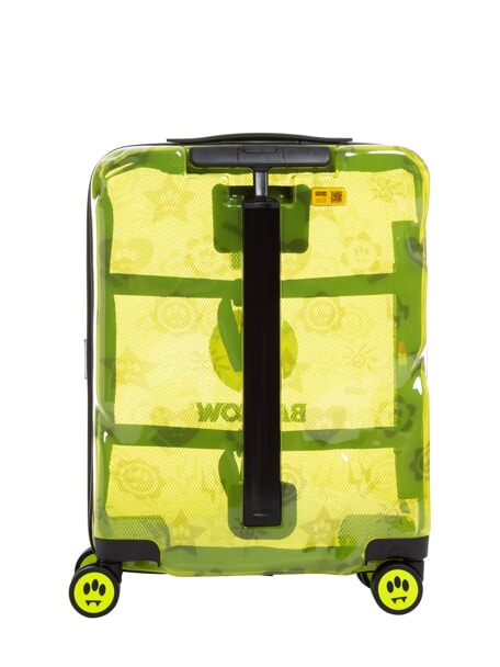 SHARE x BARROW Transparent hand luggage trolley clear yellow - Hand luggage