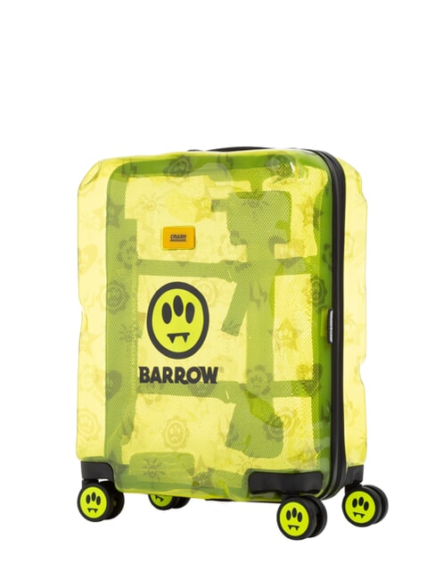 SHARE x BARROW Transparent hand luggage trolley clear yellow - Hand luggage
