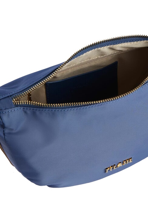 NYLON ECO VIBE Small crescent bag denim - Women&rsquo;s Bags
