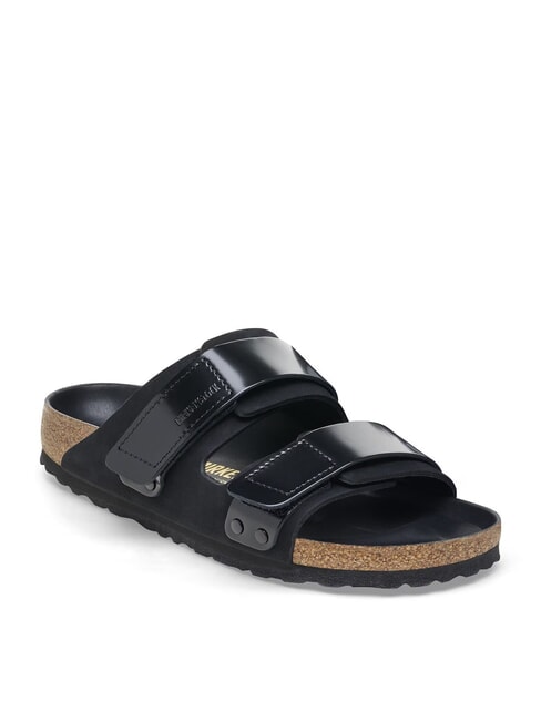 UJI Leather slipper sandal black - Women’s shoes