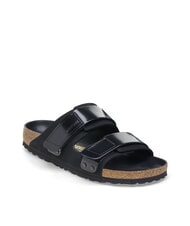 BIRKENSTOCK UJI Leather slipper sandal black - Women’s shoes - 3