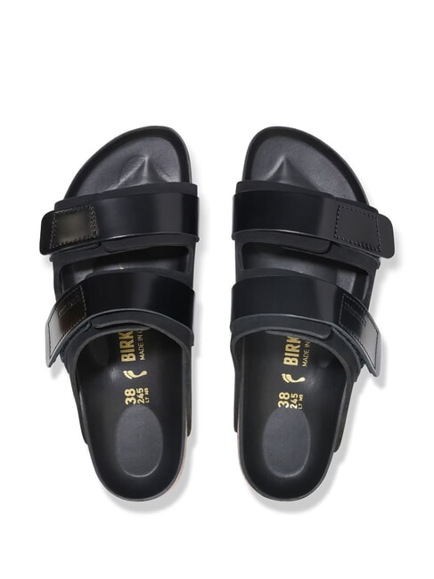 UJI Leather slipper sandal black - Women’s shoes