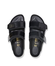 BIRKENSTOCK UJI Leather slipper sandal black - Women’s shoes - 4