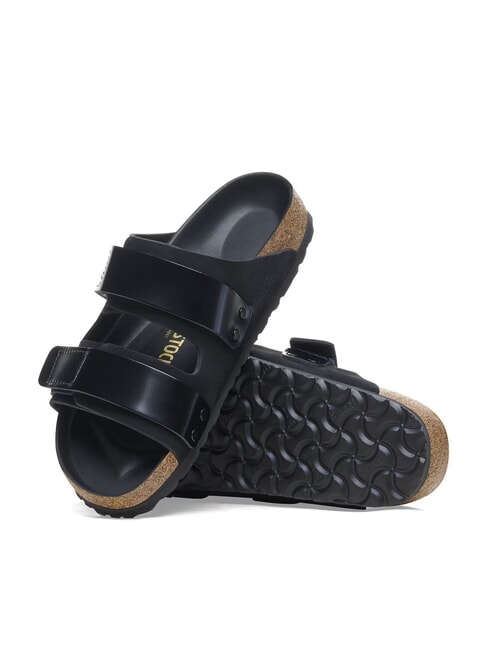 UJI Leather slipper sandal black - Women’s shoes