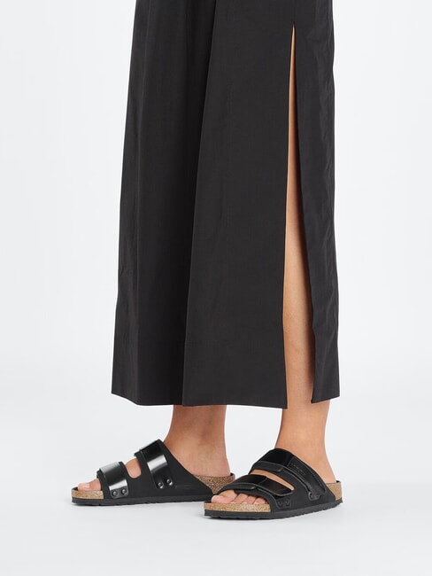 UJI Leather slipper sandal black - Women’s shoes