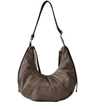 BORBONESE FOLD  Soft shoulder bag OP / NATURAL / BLACK - Women&rsquo;s Bags - 3