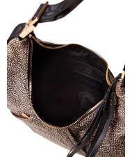 BORBONESE FOLD  Soft shoulder bag OP / NATURAL / BLACK - Women&rsquo;s Bags - 4