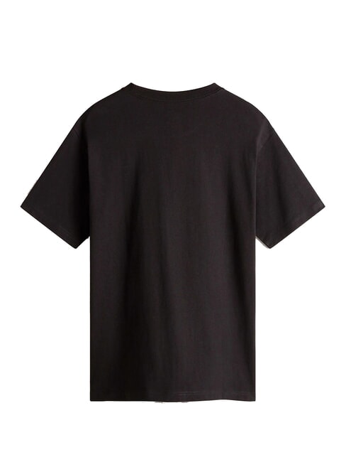 SALTON LOOSE Cotton T-shirt black - T-shirt