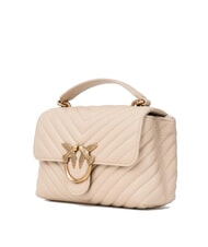 PINKO LOVE LADY PUFF Mini hand bag, with shoulder strap beige-smoky gray-antique gold - Women&rsquo;s Bags - 2