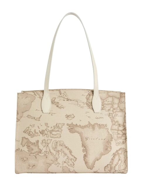 SAND SAFARI GEO Shoulder shopping bag raffia - Women’s Bags