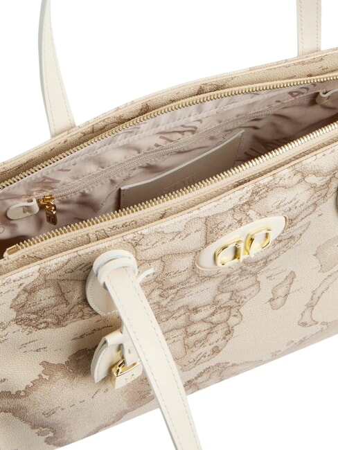 SAND SAFARI GEO Shoulder shopping bag raffia - Women’s Bags