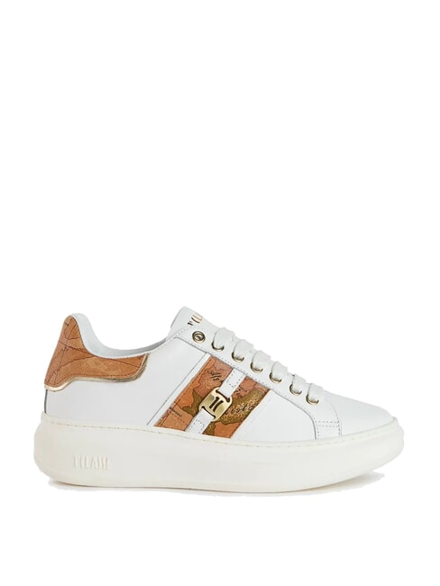 GEO CLASSIC Sneakers with loop 1C white - Women’s shoes