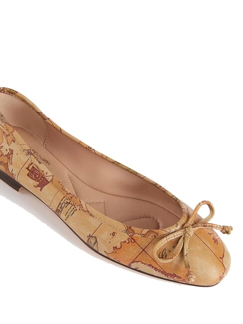 GEO CLASSIC Ballerinas with all-over print NATURAL - Women&rsquo;s shoes