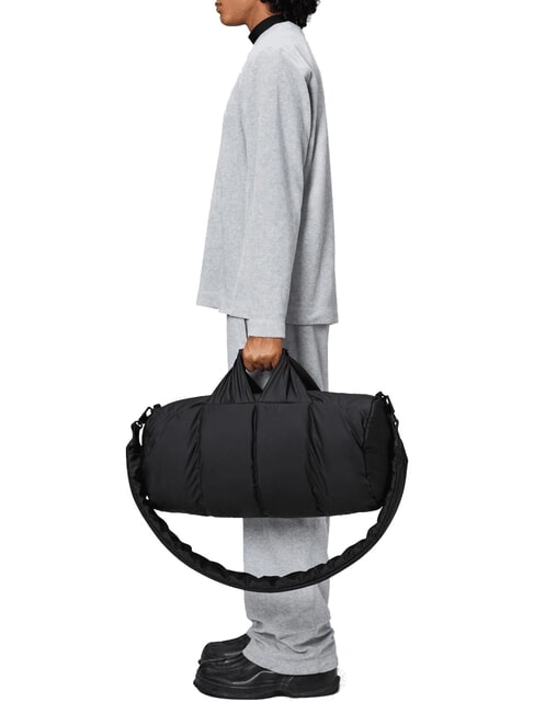 NYSSA  Duffel bag with shoulder strap black - Duffle bags