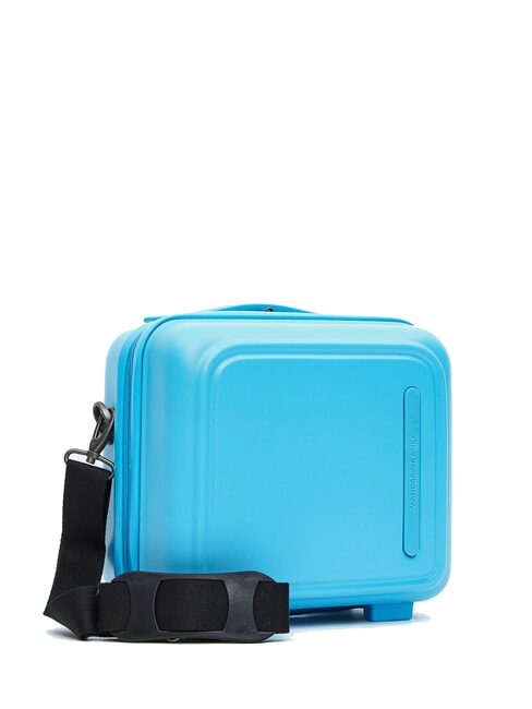 LOGODUCK + Rigid beauty case with shoulder strap aquarius - Beauty Case