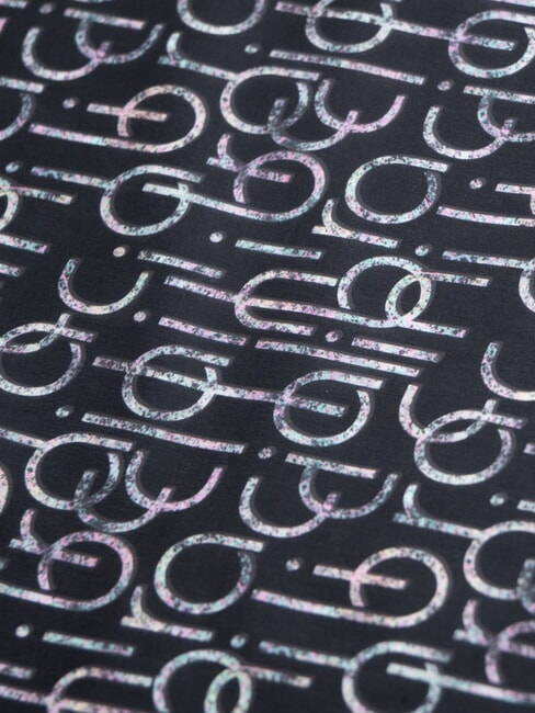 FOULARD All-over logo print scarf black - Scarves