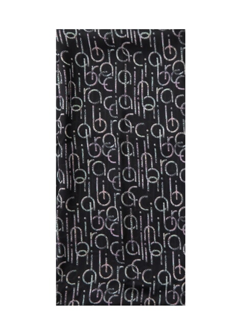 FOULARD All-over logo print scarf black - Scarves