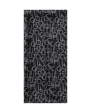 BRACCIALINI FOULARD All-over logo print scarf black - Scarves - 4