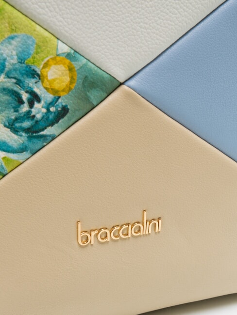 NICOLE Patchwork leather satchel bag multi - Women’s Bags