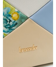 BRACCIALINI NICOLE Patchwork leather satchel bag multi - Women’s Bags - 3