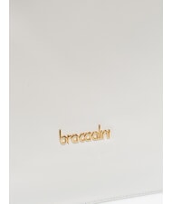 BRACCIALINI GRETA Leather satchel bag white - Women’s Bags - 2