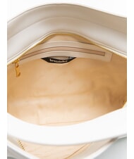 BRACCIALINI GRETA Leather satchel bag white - Women’s Bags - 3