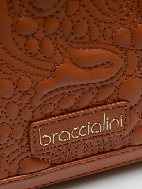 GINGER Shoulder bag with flap brown - Women&rsquo;s Bags