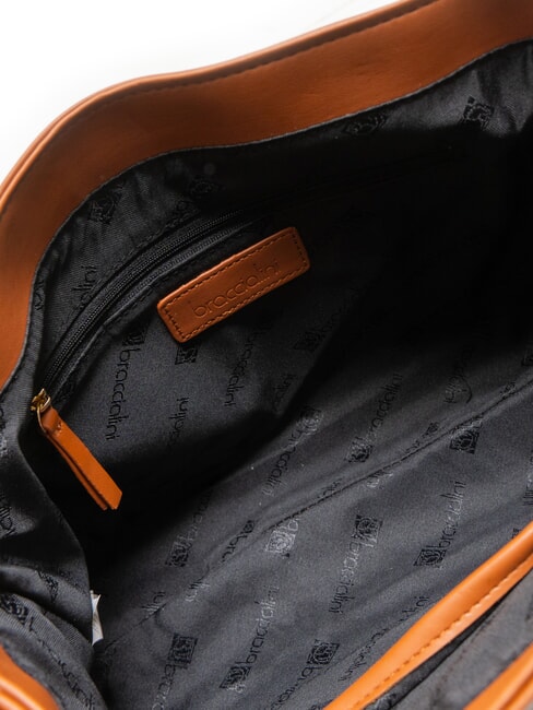 GINGER Shoulder bag with flap brown - Women&rsquo;s Bags