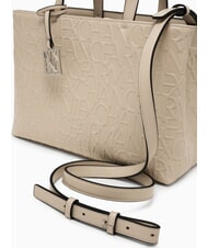 ARMANI EXCHANGE LOGO EMBOSSED Hand shopper, with shoulder strap valley - Women’s Bags - 4