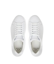 ARMANI EXCHANGE A|X COURTSIDE Leather sneakers brilliant white - Men&rsquo;s shoes - 5