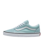 VANS UA OLD SKOOL  Leather sneakers blue canal - Unisex shoes - 2