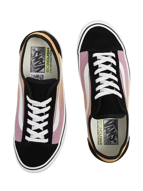 STYLE 36 DECON Canvas and leather sneakers lilas - Unisex shoes