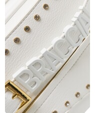 BRACCIALINI GISELLE Metallic logo trunk bag white - Women’s Bags - 3