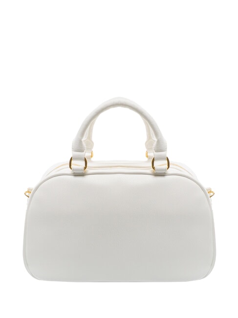 GISELLE Metallic logo trunk bag white - Women’s Bags