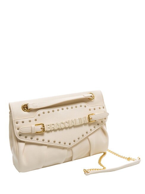 GISELLE Convertible bag with flap beige - Women’s Bags