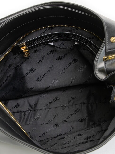 NORA Leather Hobo Bag black - Women’s Bags