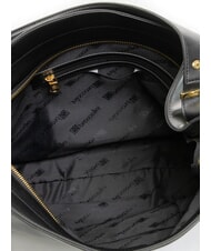 BRACCIALINI NORA Leather Hobo Bag black - Women’s Bags - 4