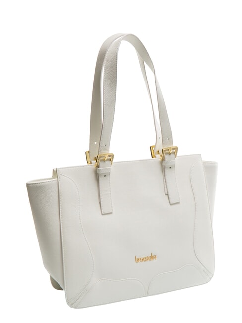 HELLEN Leather shopping bag white - Women&rsquo;s Bags