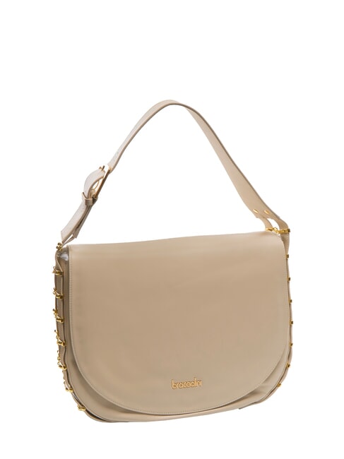 NORA Leather shoulder bag beige - Women&rsquo;s Bags