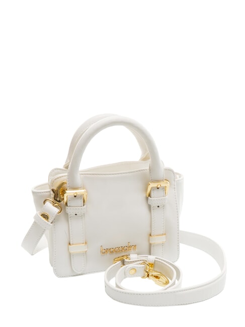 GRETA Small leather handbag white - Women’s Bags