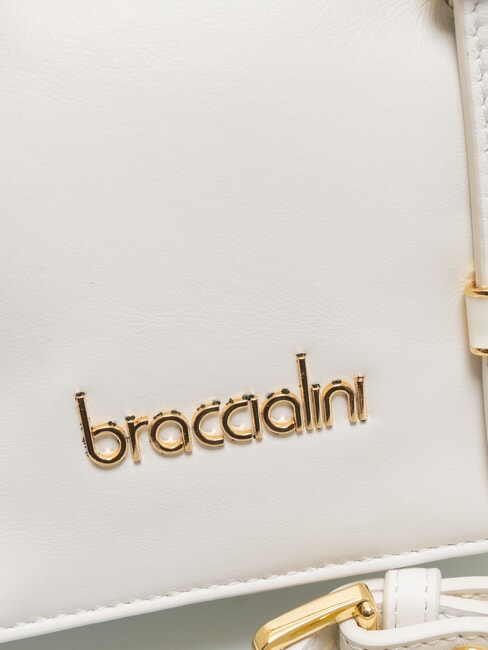 GRETA Small leather handbag white - Women’s Bags