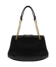 BRACCIALINI GISELLE Shoulder bag with metal logo black - Women’s Bags - 3