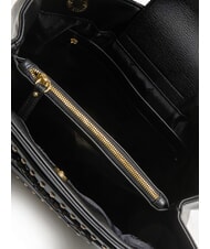 BRACCIALINI GISELLE Shoulder bag with metal logo black - Women’s Bags - 4