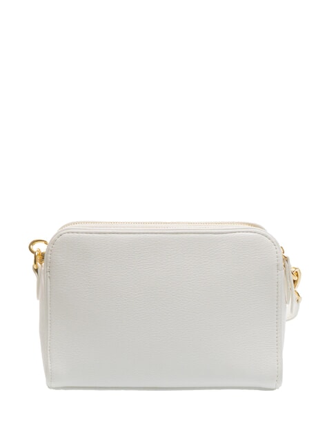 GISELLE Shoulder bag with logo and studs white - Women’s Bags