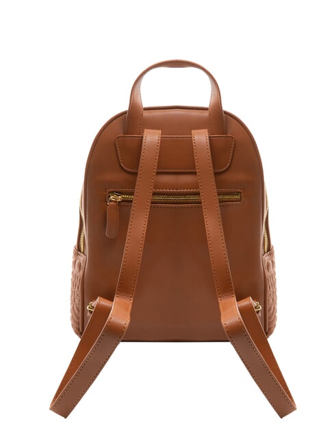 GINGER Quilted pattern backpack brown - Women&rsquo;s Bags