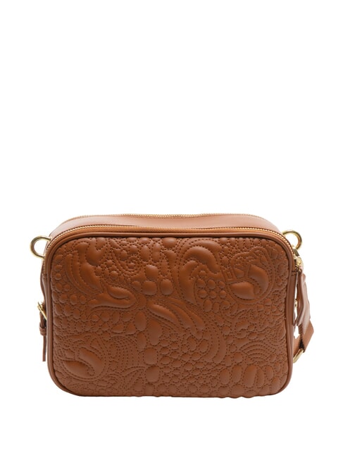 GINGER Quilted camera case bag brown - Women’s Bags