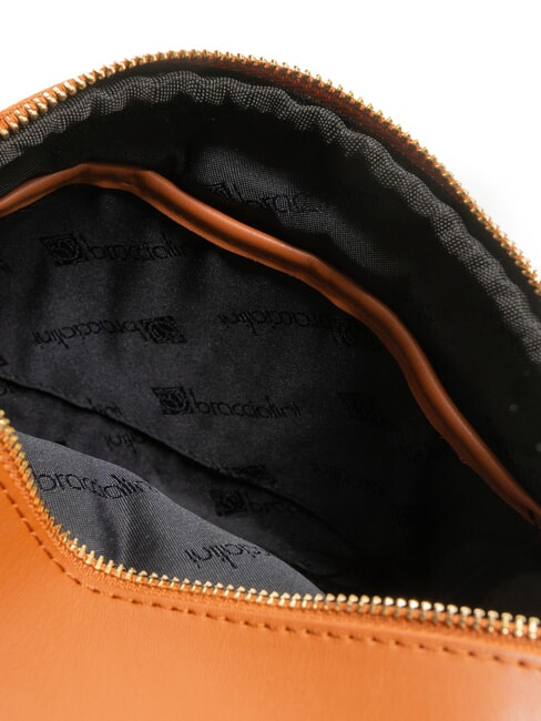 GINGER Quilted camera case bag brown - Women’s Bags