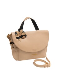 BRACCIALINI SOFIA Leather Handbag with Flower - Women&rsquo;s Bags