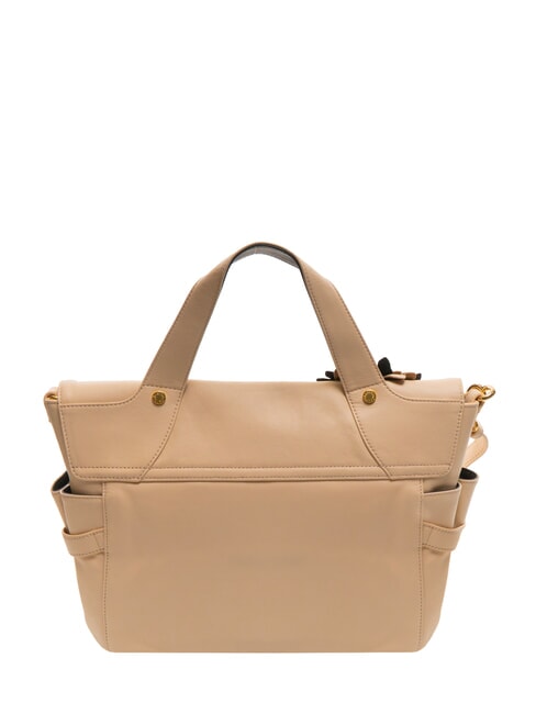 SOFIA Leather Handbag with Flower beige - Women&rsquo;s Bags